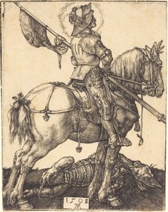 Sankt Georg till häst av Albrecht Dürer