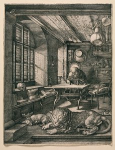 Den helige Hieronymus i sin cell av Albrecht Dürer