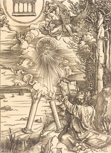 Saint John Devouring the Book, förmodligen ca. 14961498. av Albrecht Dürer