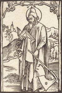 Sankt Mattias, ca. 1500. av Albrecht Dürer