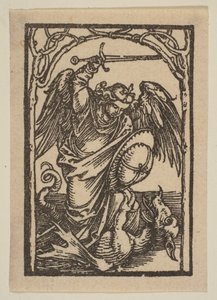 Saint Michael.n.d. av Albrecht Dürer