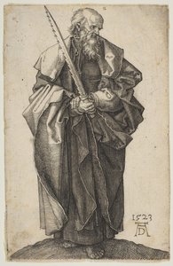 Sankt Simon, 1523. av Albrecht Dürer