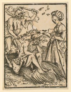 Satan plågar Job av Albrecht Dürer