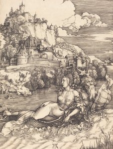 Sjömonster The Sea Wonder, ca. 1498. av Albrecht Dürer
