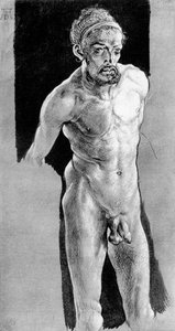 Självporträtt i naken, c1507, 1936