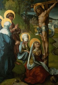 Seven Sorrows Polyptych Crucifixion, 1495-1496. av Albrecht Dürer