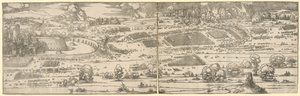 Belägring av en fästning av Albrecht Dürer