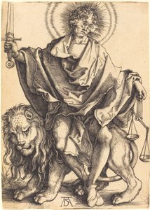 Rättfärdighetens sol av Albrecht Dürer