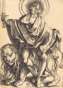 Rättfärdighetens sol, ca. 14991500. av Albrecht Dürer