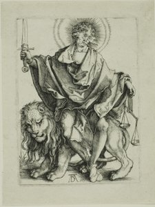 Sun of Justice (The Judge) av Albrecht Dürer