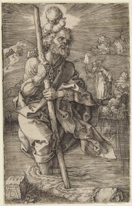 St. Christopher av Albrecht Dürer