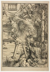St. John Devouring the Book, från The Apocalypse av Albrecht Dürer