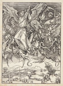 St. Michael slåss mot draken av Albrecht Dürer