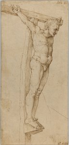 Studie av den gode tjuven av Albrecht Dürer