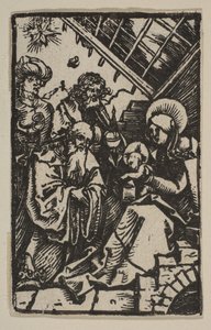 Konungarnas tillbedjan.n.d. av Albrecht Dürer