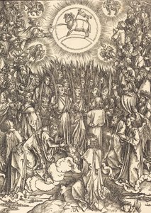 Lammets tillbedjan, 1498. av Albrecht Dürer