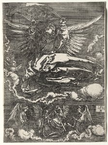 Ängeln med Sudarium av Albrecht Dürer