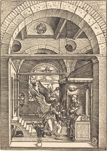 Bebådelsen av Albrecht Dürer