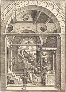 Bebådelsen av Albrecht Dürer