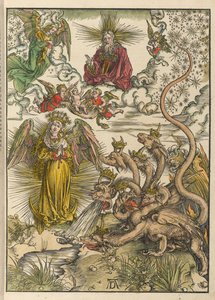 Den apokalyptiska kvinnan av Albrecht Dürer