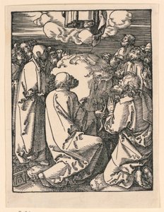 The Ascension, från The Little Passion-serien av Albrecht Dürer