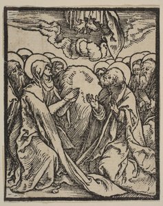 Uppstigningen.n.d. av Albrecht Dürer