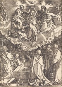 Jungfruns antagande och kröning av Albrecht Dürer