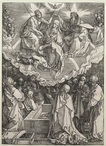 Jungfruns antagande och kröning av Albrecht Dürer