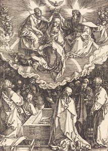 Jungfruns antagande och kröning, 1510. av Albrecht Dürer