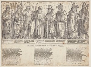 De österrikiska helgonen av Albrecht Dürer