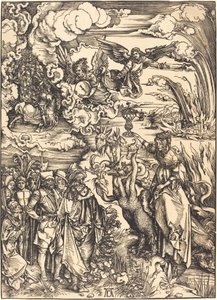 Den babyloniska horan av Albrecht Dürer