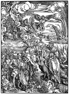Den babyloniska horan, 1498, 1936. av Albrecht Dürer