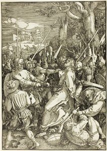 Kristi svek, från The Large Passion av Albrecht Dürer