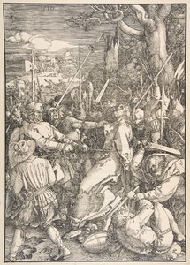 Kristi svek, från The Large Passion.n.d. av Albrecht Dürer