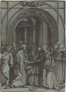 Jungfruns trolovning av Albrecht Dürer