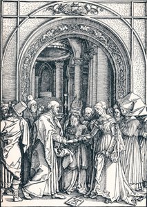 Jungfruns trolovning, 1506 1906. av Albrecht Dürer