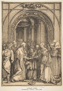 The Troloving of the Virgin, från The Life of the Virgin, ca. 1503. av Albrecht Dürer