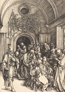 Omskärelsen, c. 15041505. av Albrecht Dürer