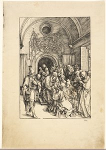 Kristi omskärelse, från Jungfruns liv av Albrecht Dürer