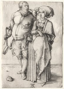 Kocken och hans fru av Albrecht Dürer