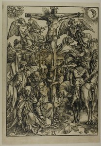Korsfästelsen, från Den stora passionen av Albrecht Dürer