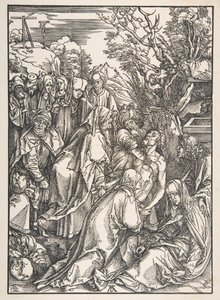 The Deposition of Christ, från The Large Passion.n.d. av Albrecht Dürer