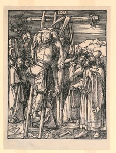 Nedstigningen från korset (The Deposition), från The Little Passion-serien av Albrecht Dürer