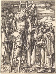 Nedtagningen från korset av Albrecht Dürer