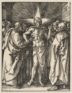 ”Den tvivlande Tomas”, ur ”Den lilla passion” av Albrecht Dürer