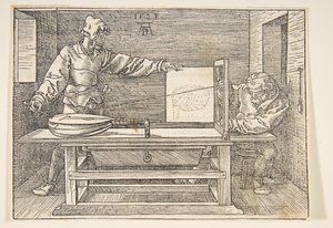 Ritaren av Lute.n.d. av Albrecht Dürer