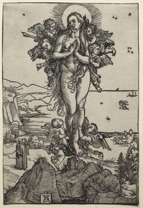 Maria Magdalenas extas, 1501-1504. av Albrecht Dürer