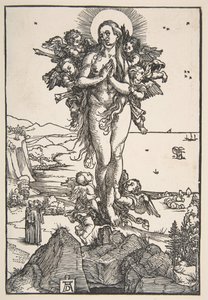 Den heliga Maria Magdalenas extas.n.d. av Albrecht Dürer
