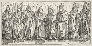 Österrikes åtta heliga, ca. 1515. av Albrecht Dürer