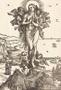 Upphöjelsen av den heliga Maria Magdalena, ca. 15041505. av Albrecht Dürer